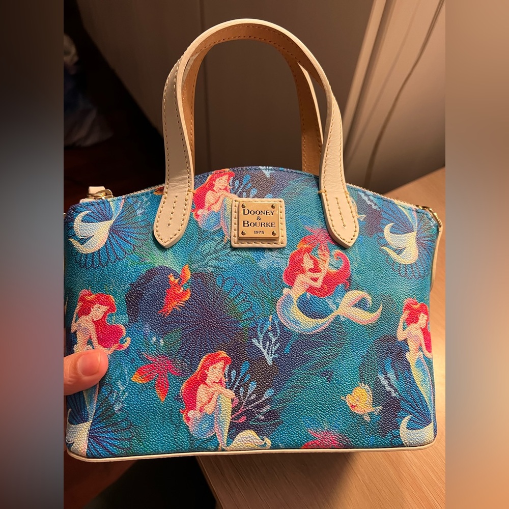 Dooney & Bourke NWT Ariel Little Mermaid Crossbody Satchel